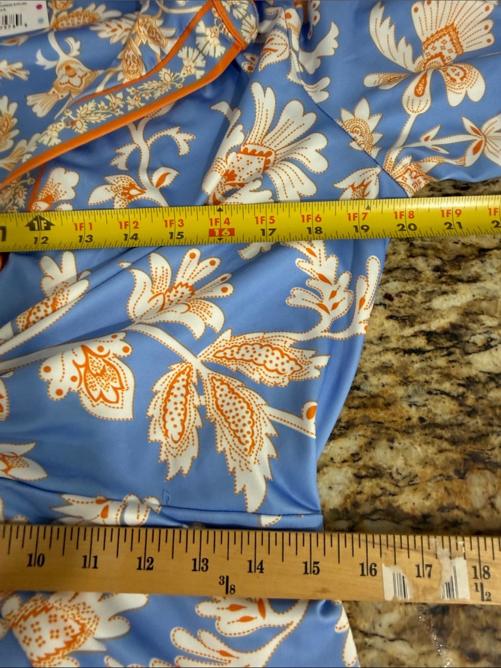 NWT Gretchen Scott Twist and Shout Floral Knee Length Dress Periwinkle Size L - Picture 8 of 10